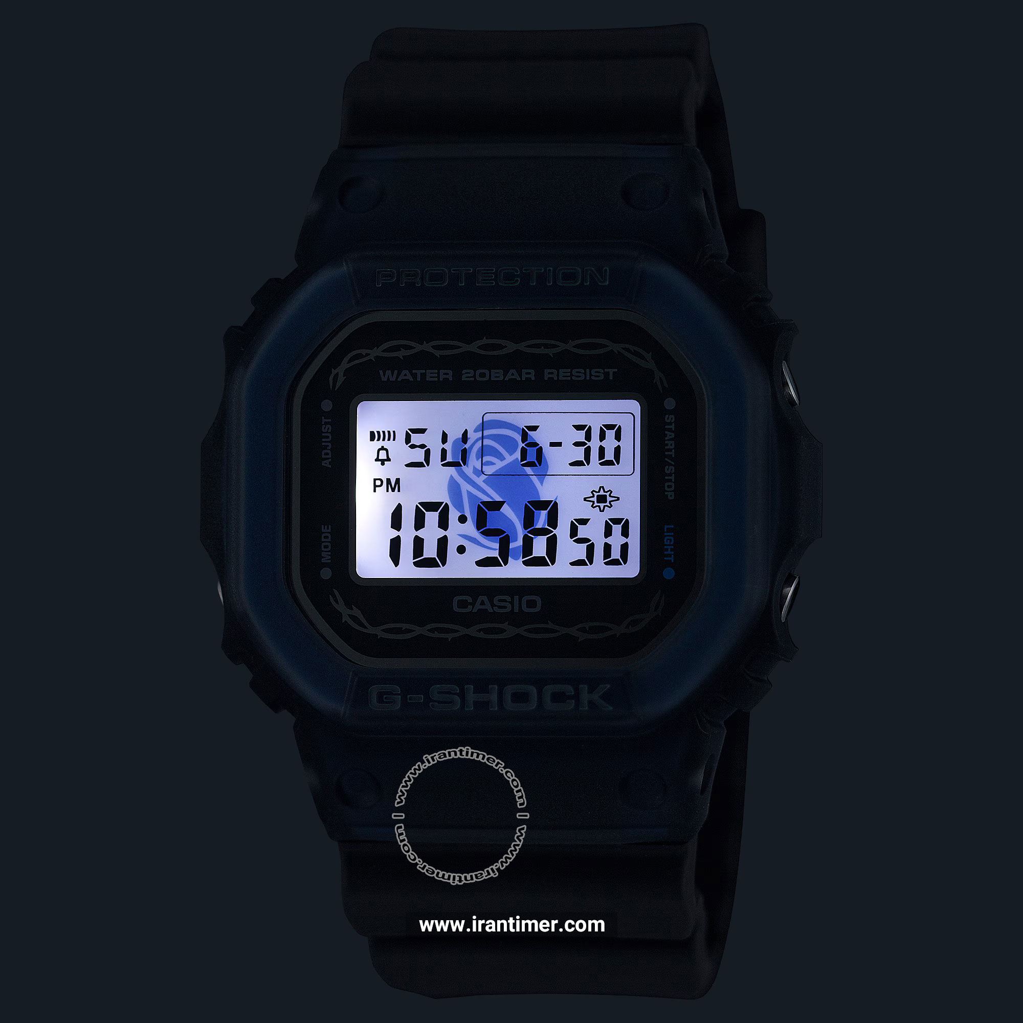قیمت و خرید ساعت مچی مردانه کاسیو (CASIO) جی شاک مدل DW-5600RS-8DR اسپرت | اورجینال و اصلی