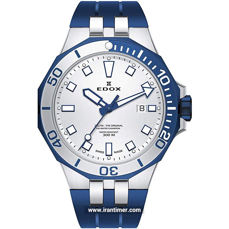 قیمت و خرید ساعت مچی مردانه ادُکس(EDOX) مدل 53015357BUCAAIBU اسپرت | اورجینال و اصلی
