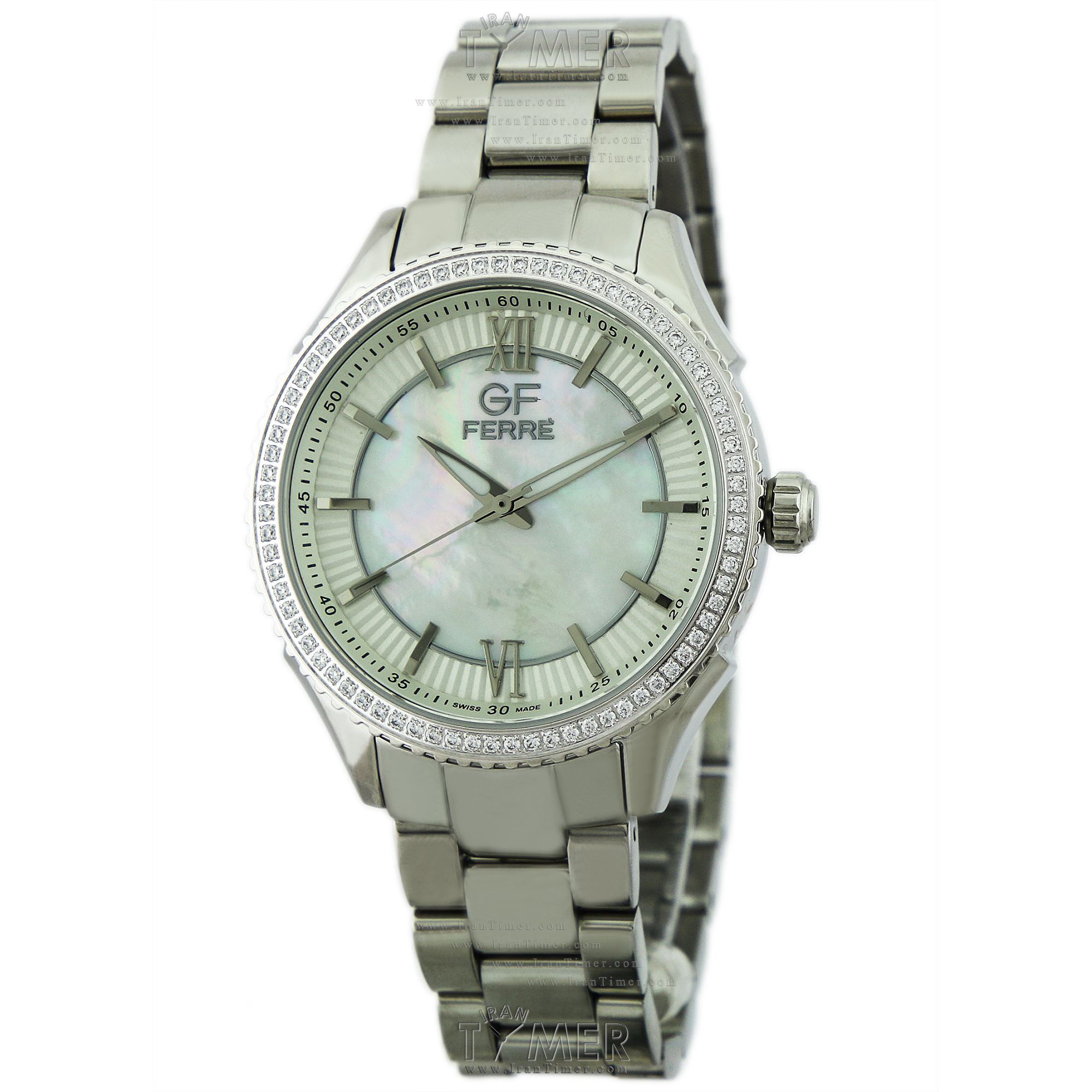 قیمت و خرید ساعت مچی زنانه جی اف فره(GF FERRE) مدل GF.SS10504.1 کلاسیک | اورجینال و اصلی