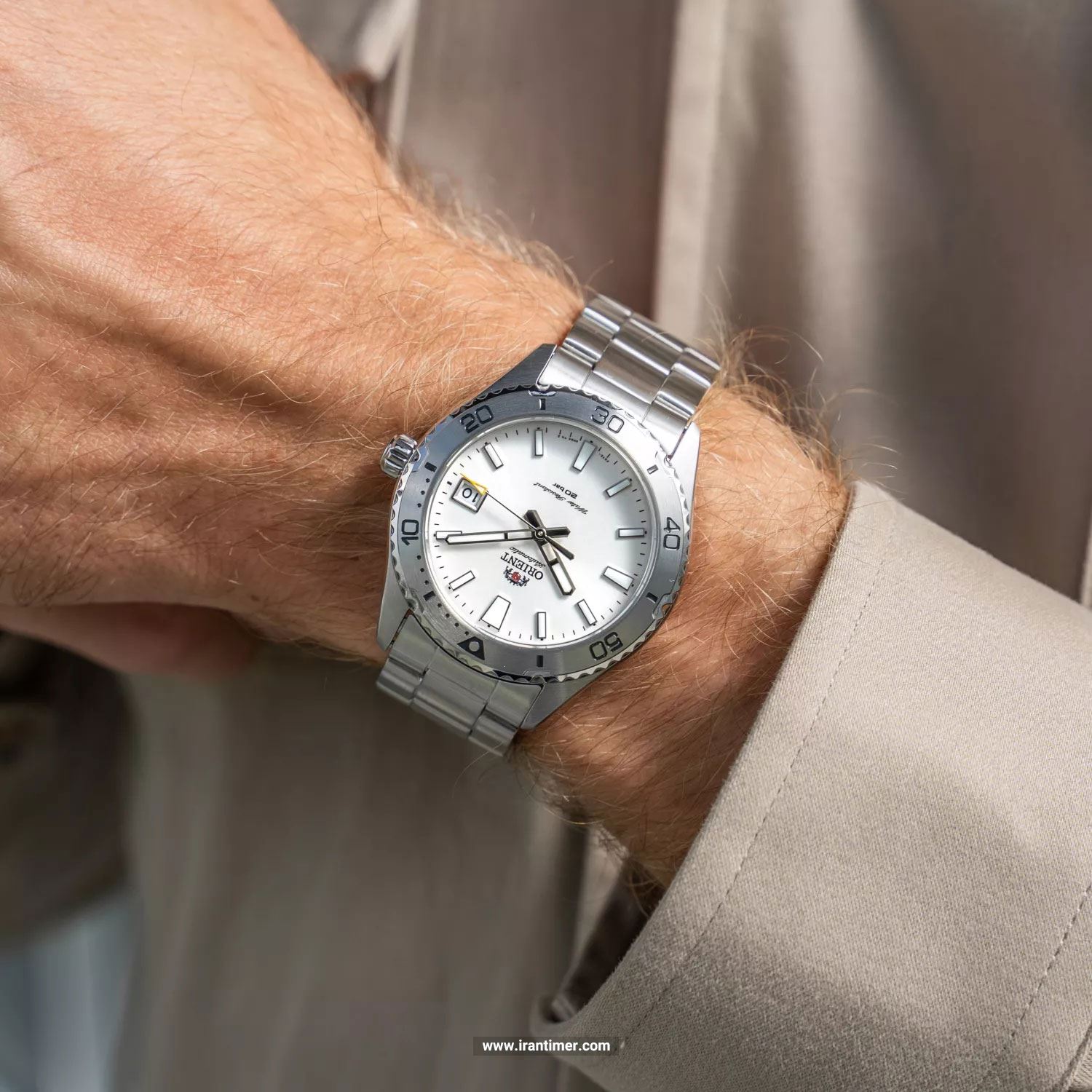 قیمت و خرید ساعت مچی مردانه اورینت(ORIENT) مدل RA-AC0Q03S0 کلاسیک | اورجینال و اصلی