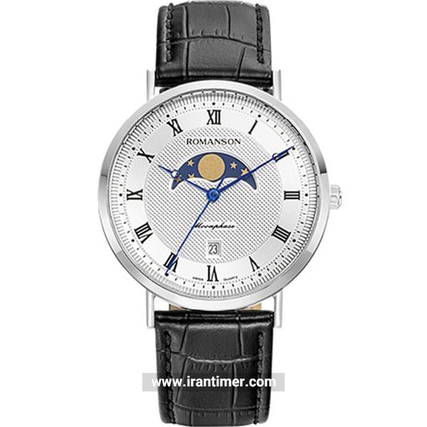 قیمت و خرید ساعت مچی مردانه رومانسون(ROMANSON) مدل TL1B24FMBWAS5U-W کلاسیک | اورجینال و اصلی