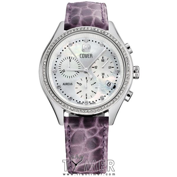 قیمت و خرید ساعت مچی زنانه کاور(COVER) مدل CO160.ST2LPU/SW کلاسیک | اورجینال و اصلی