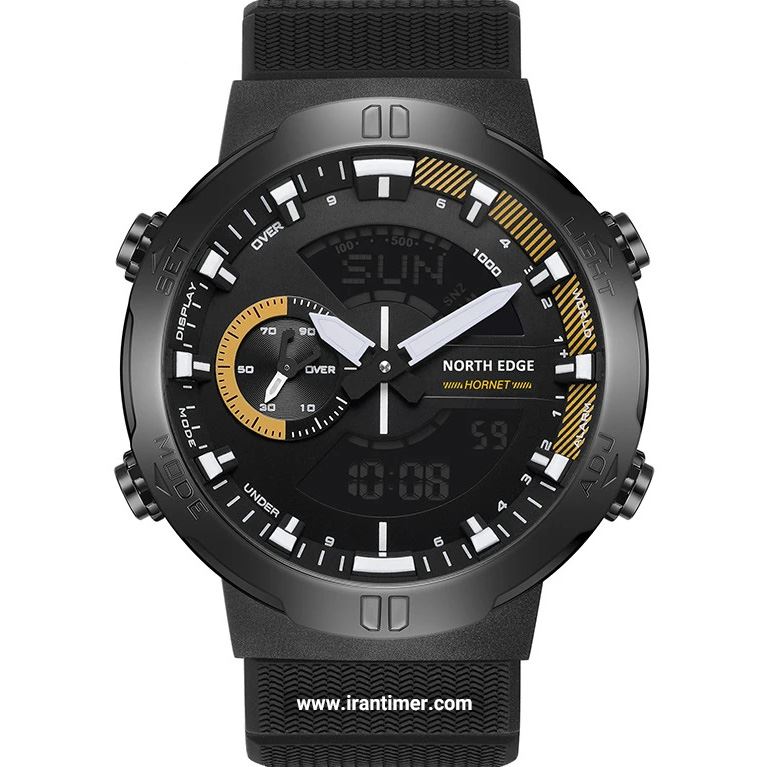 قیمت و خرید ساعت مچی مردانه نورث اج(North Edge) مدل HORNET Yellow اسپرت | اورجینال و اصلی