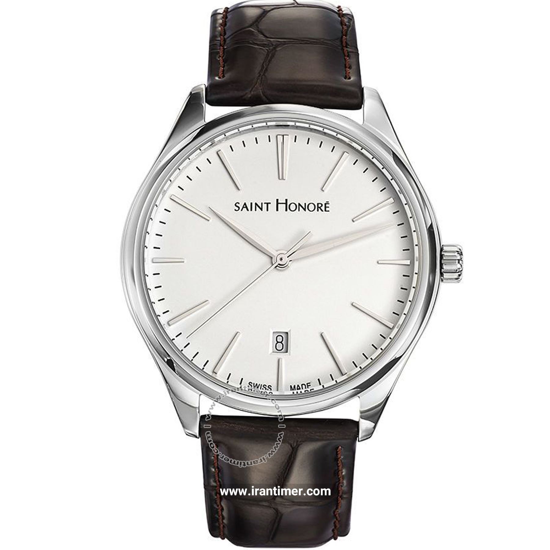 قیمت و خرید ساعت مچی مردانه سانتا نوره (SAINT HONORE) مدل 866017 1AIN کلاسیک | اورجینال و اصلی