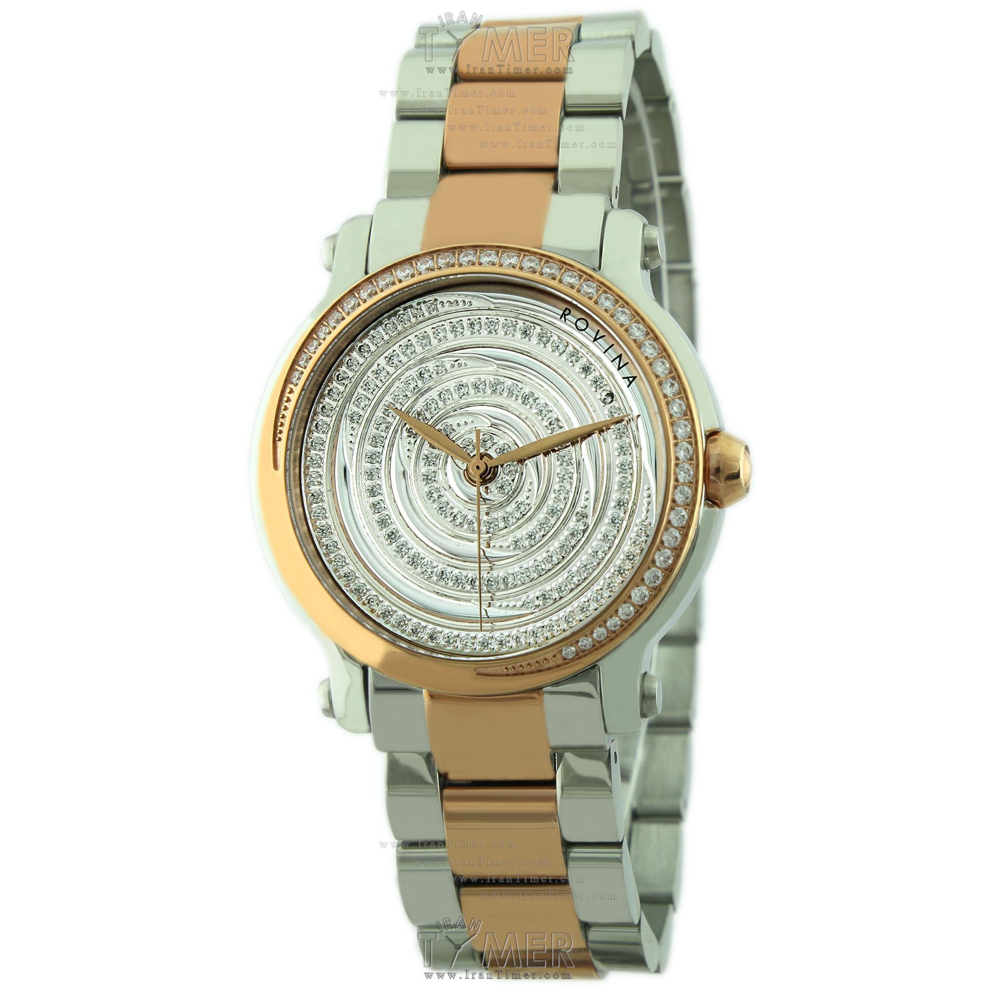 قیمت و خرید ساعت مچی زنانه رُوینا(ROVINA) مدل 22151L2BRg فشن | اورجینال و اصلی