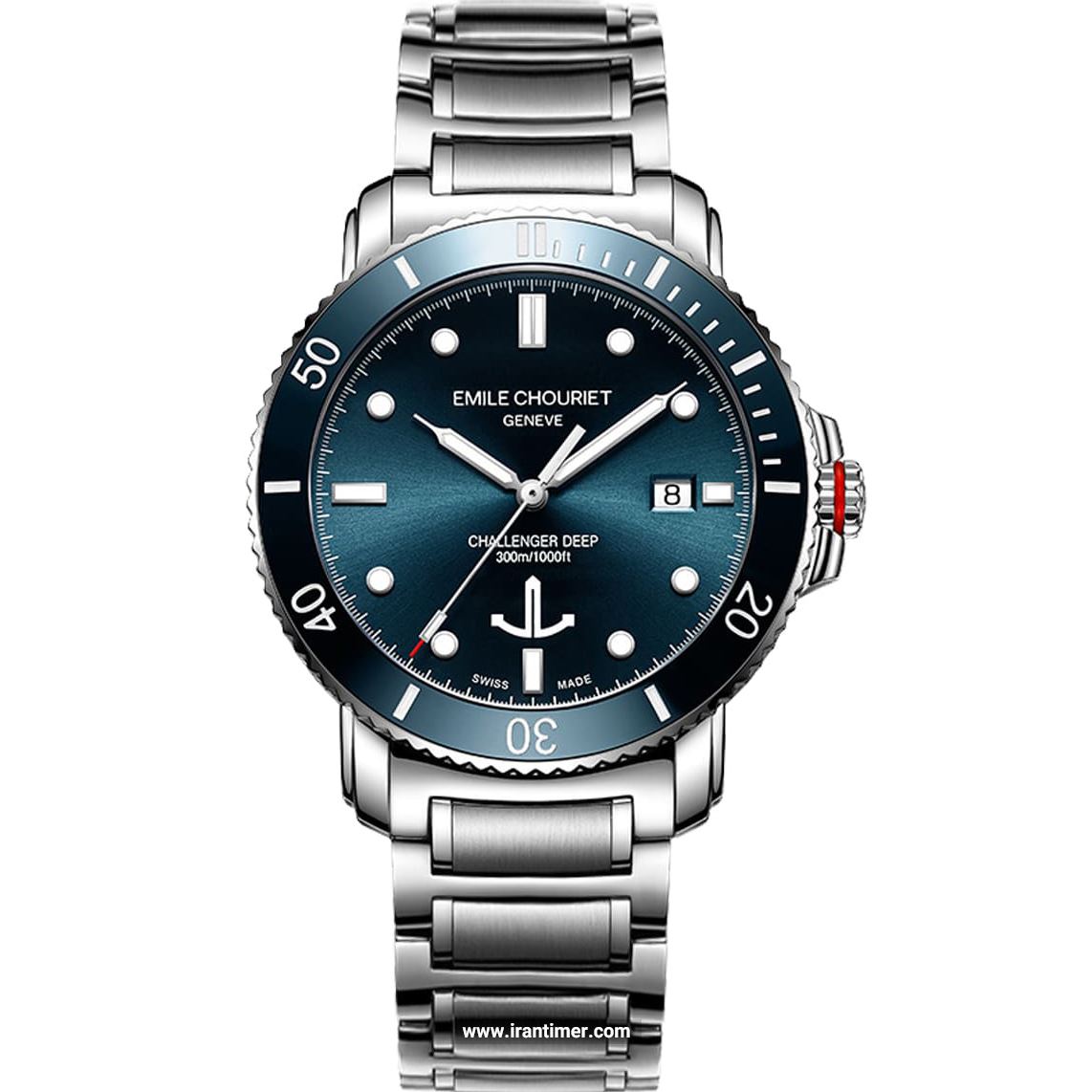 قیمت و خرید ساعت مچی مردانه امیل شوریه(EMILE CHOURIET) مدل 08.1169.G.6.AW.93.6 کلاسیک | اورجینال و اصلی