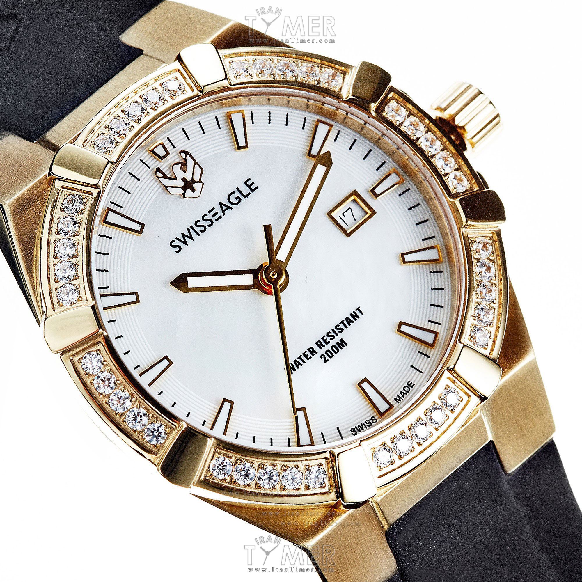 قیمت و خرید ساعت مچی زنانه سوئیس ایگل(SWISS EAGLE) مدل SE6041-03 فشن اسپرت | اورجینال و اصلی