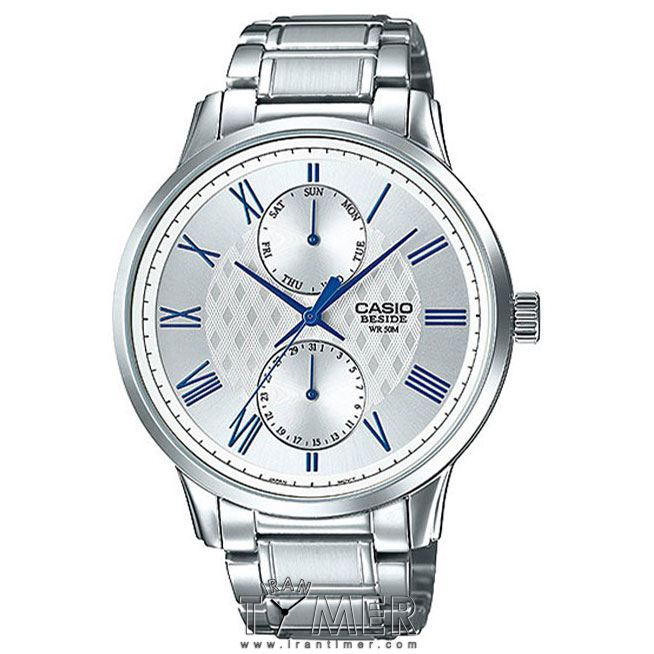 قیمت و خرید ساعت مچی مردانه کاسیو (CASIO) بی ساید مدل BEM-313D-7AVDF کلاسیک | اورجینال و اصلی