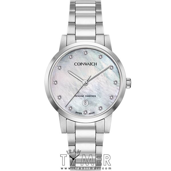 قیمت و خرید ساعت مچی زنانه کوین واچ(COINWATCH) مدل C180SWH کلاسیک | اورجینال و اصلی