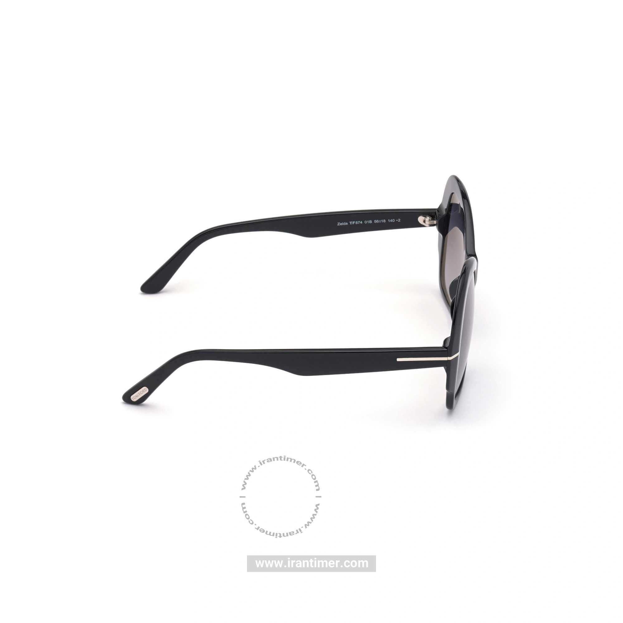 قیمت و خرید عینک آفتابی زنانه کلاسیک (TOM FORD) مدل FT 0874 01B 56 | اورجینال و اصلی