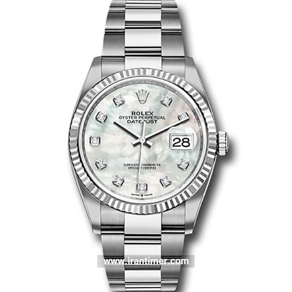 قیمت و خرید ساعت مچی مردانه رولکس(Rolex) مدل 126234 MDO WHITE کلاسیک | اورجینال و اصلی