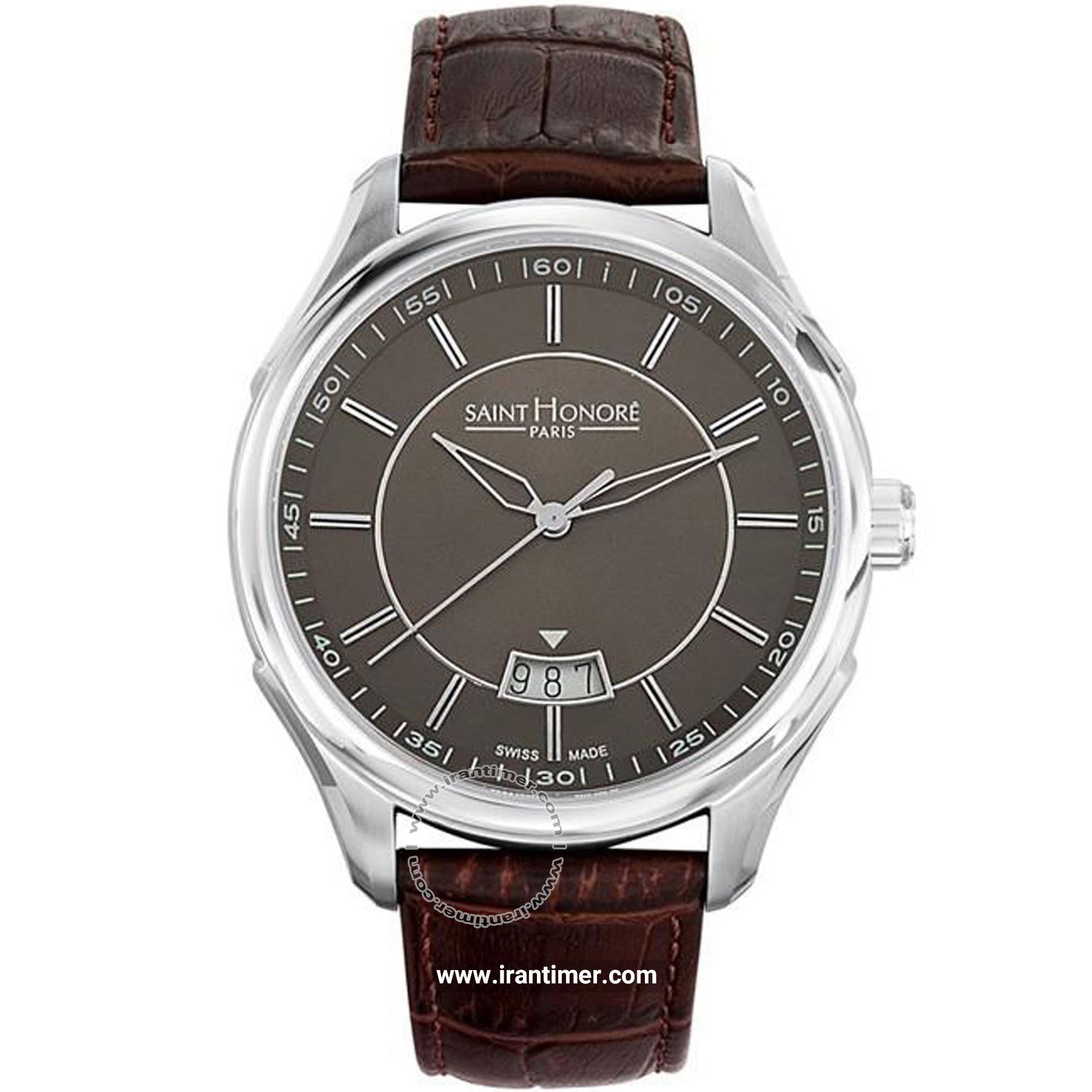 قیمت و خرید ساعت مچی مردانه سانتا نوره (SAINT HONORE) مدل 861050 1GIN کلاسیک | اورجینال و اصلی
