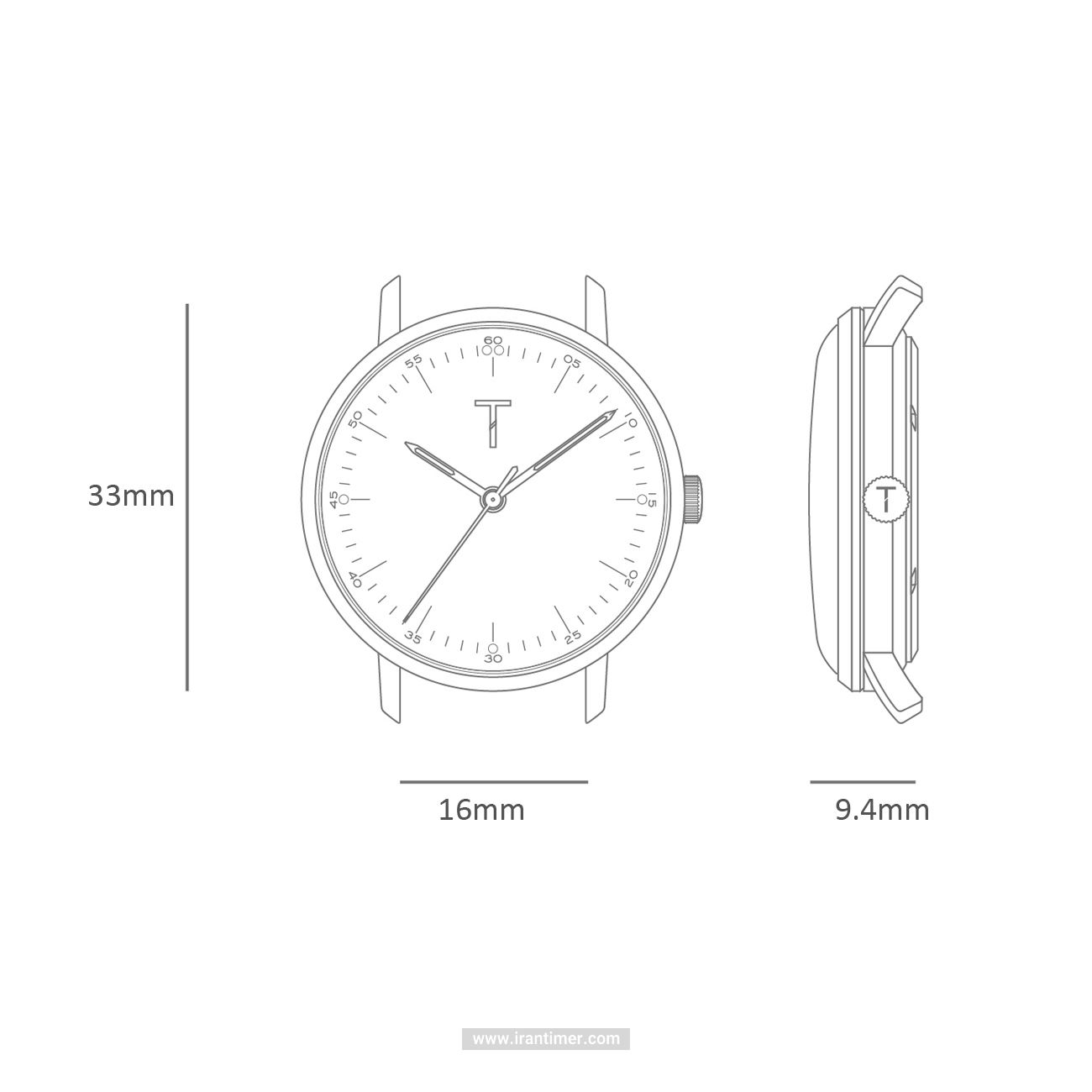 قیمت و خرید ساعت مچی زنانه تیلور(TYLOR) مدل TLAK005 کلاسیک | اورجینال و اصلی