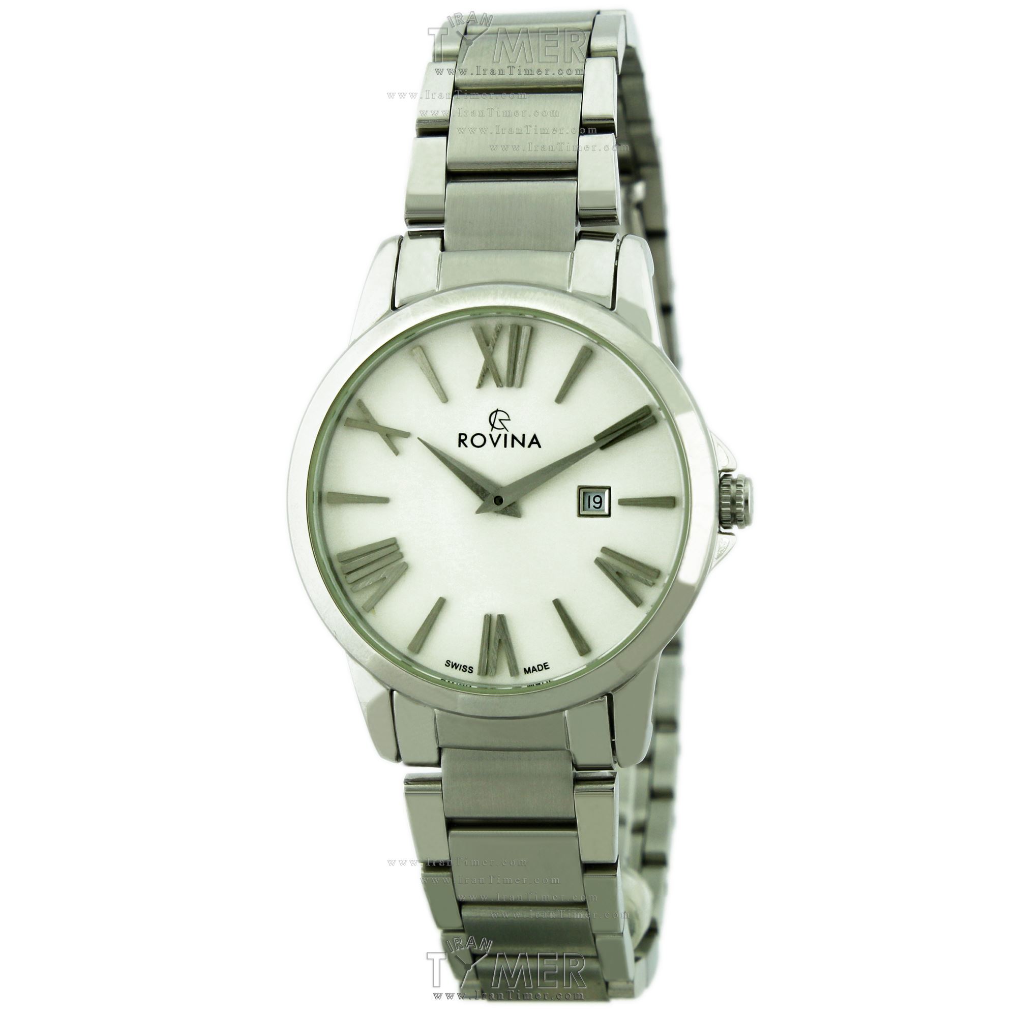 قیمت و خرید ساعت مچی زنانه رُوینا(ROVINA) مدل 51151L1BW کلاسیک | اورجینال و اصلی