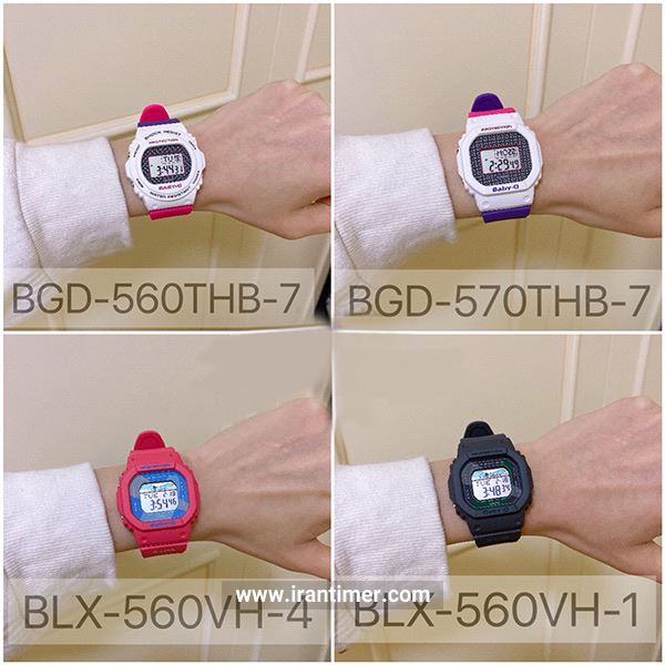 قیمت و خرید ساعت مچی کاسیو (CASIO) بیبی جی مدل BGD-560THB-7DR اسپرت | اورجینال و اصلی