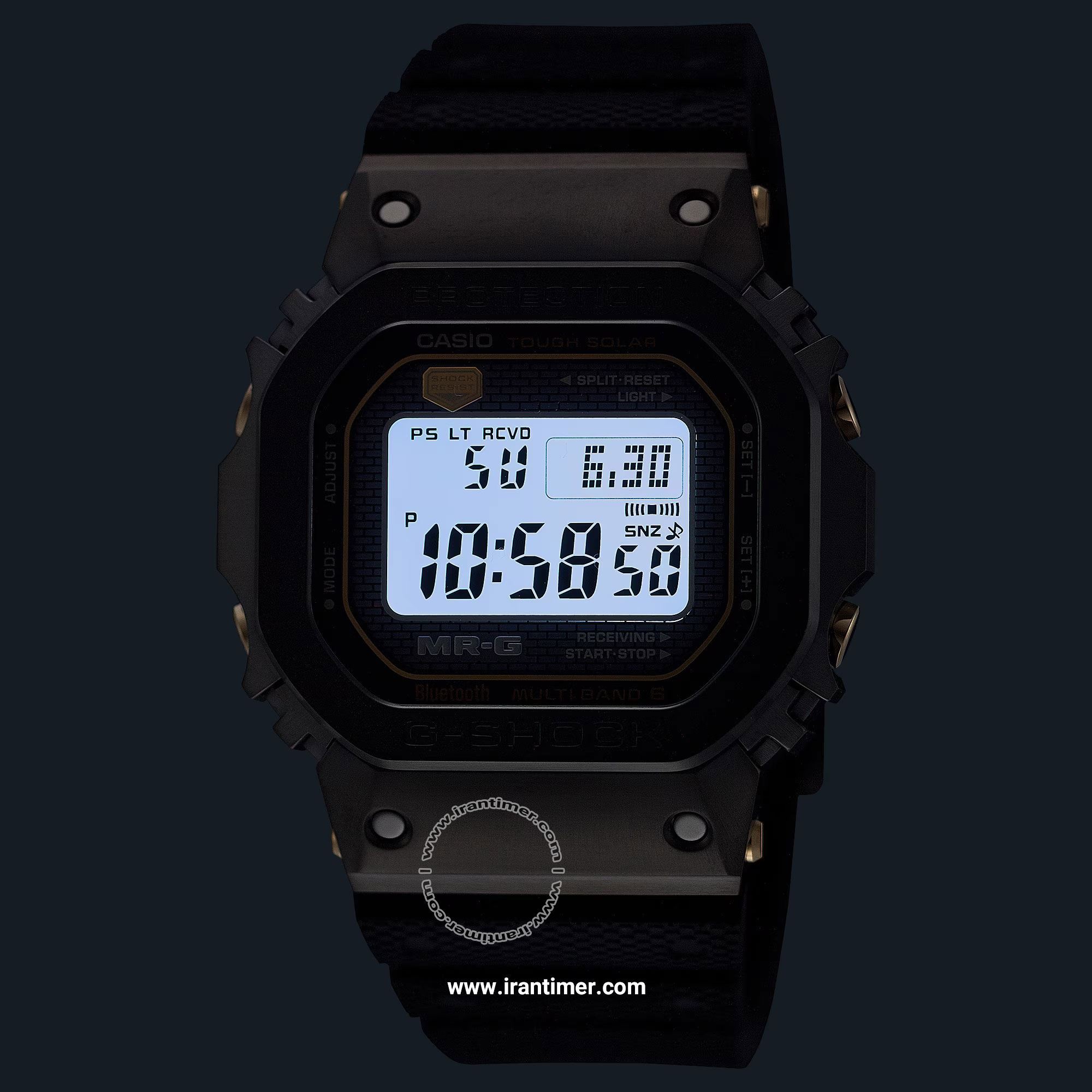 قیمت و خرید ساعت مچی مردانه کاسیو (CASIO) جی شاک مدل MRG-B5000R-1DR اسپرت | اورجینال و اصلی