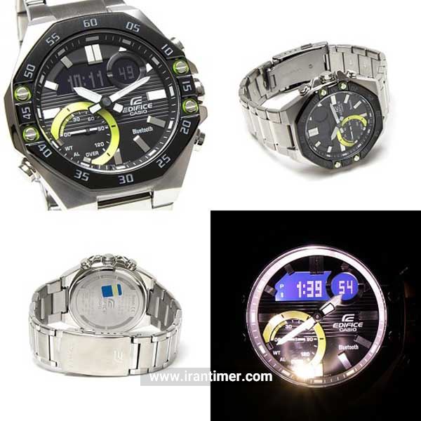 قیمت و خرید ساعت مچی مردانه کاسیو (CASIO) ادیفس(ادیفایس) مدل ECB-10DB-1ADF کلاسیک | اورجینال و اصلی