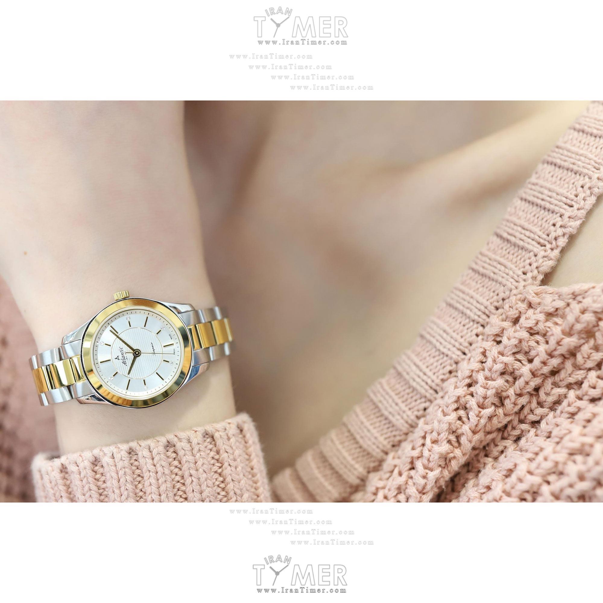 قیمت و خرید ساعت مچی زنانه آتلانتیک(ATLANTIC) مدل AC-20335.43.21G کلاسیک | اورجینال و اصلی