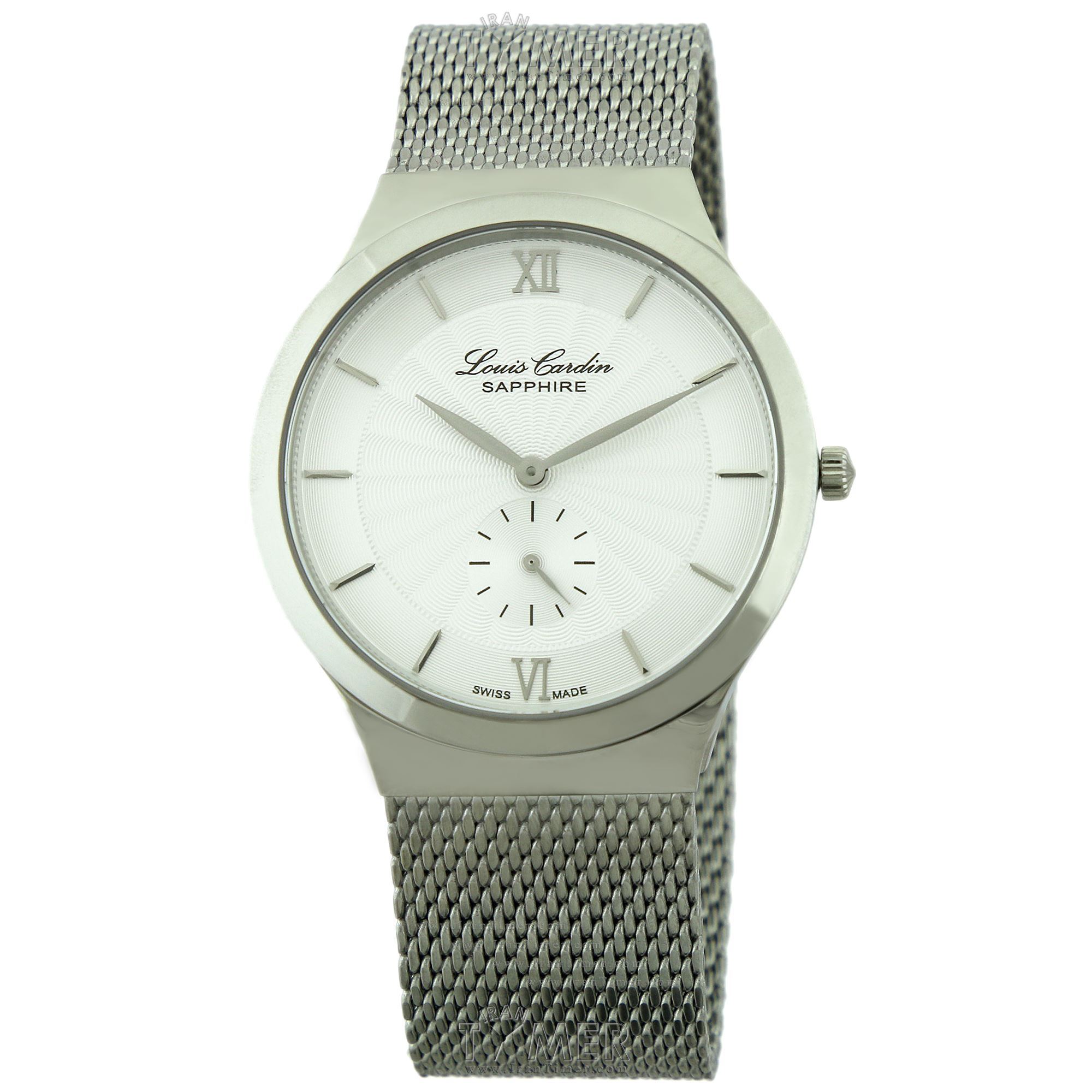 قیمت و خرید ساعت مچی مردانه لوئیس کاردین(LOUIS CARDIN) مدل LC002 M MESH WT کلاسیک | اورجینال و اصلی