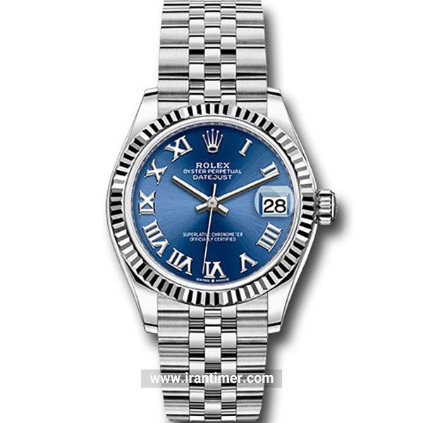 قیمت و خرید ساعت مچی زنانه رولکس(Rolex) مدل 278274 BLRJ BLUE کلاسیک | اورجینال و اصلی