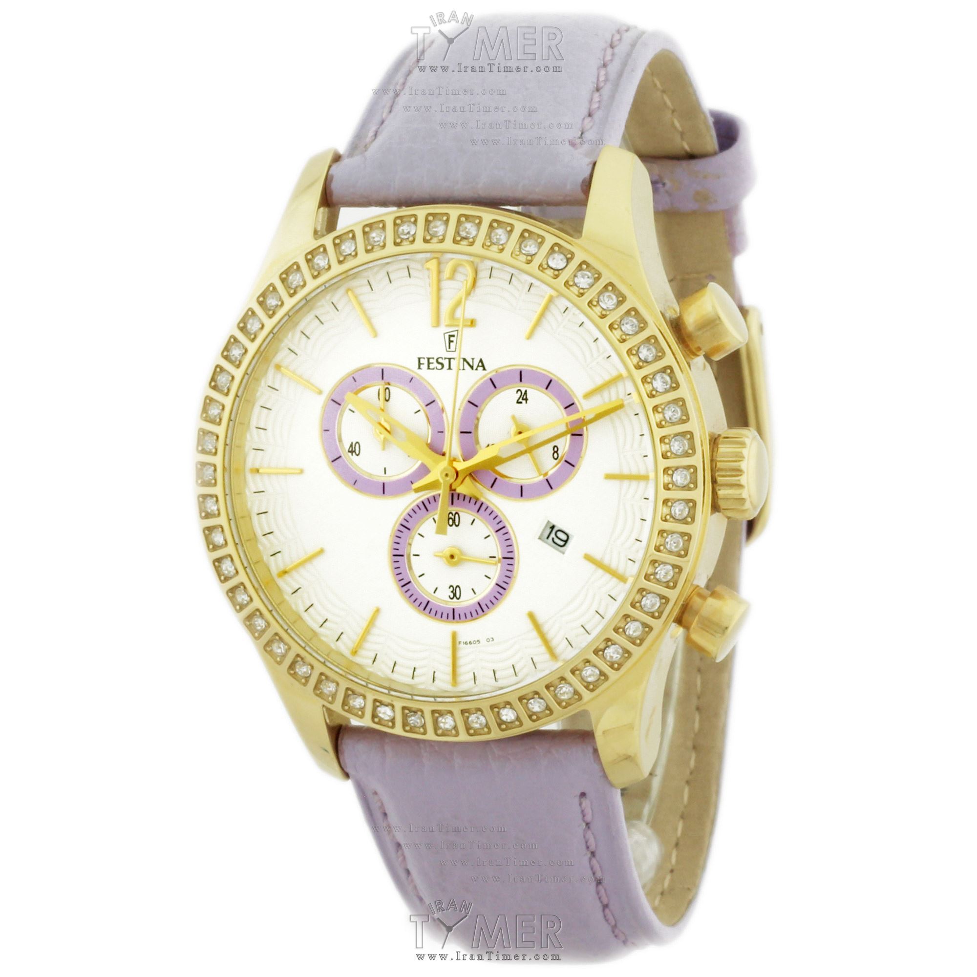 قیمت و خرید ساعت مچی زنانه فستینا(FESTINA) مدل F16605/3 کلاسیک | اورجینال و اصلی