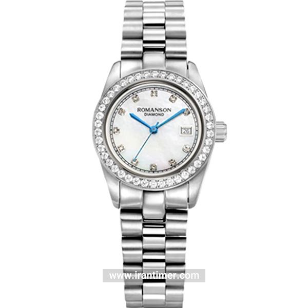 قیمت و خرید ساعت مچی زنانه رومانسون(ROMANSON) مدل RM2B51KL1WMS2U-W فشن | اورجینال و اصلی