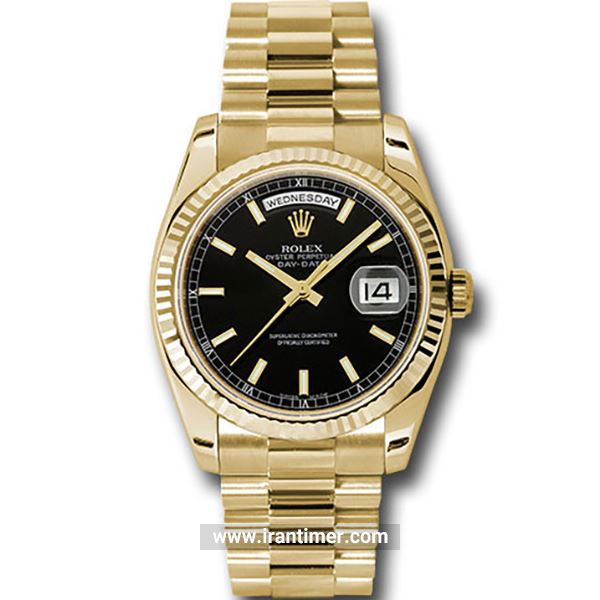 قیمت و خرید ساعت مچی مردانه رولکس(Rolex) مدل 118238 bksp Black کلاسیک | اورجینال و اصلی