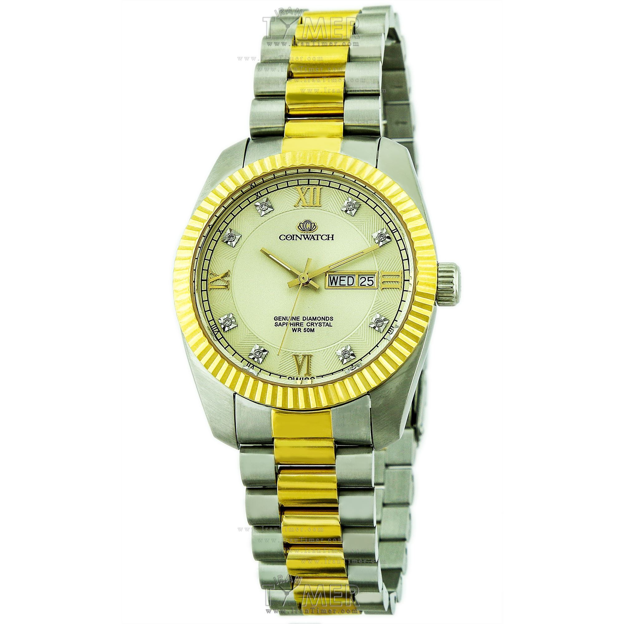 قیمت و خرید ساعت مچی مردانه کوین واچ(COINWATCH) مدل C129TCM کلاسیک | اورجینال و اصلی