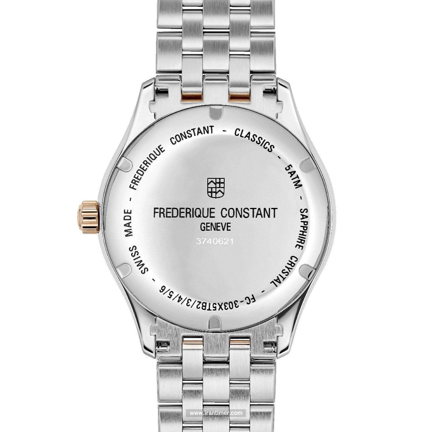 قیمت و خرید ساعت مچی مردانه فردریک کنستانت(FREDERIQUE CONSTANT) مدل FC-303SS5B2B کلاسیک | اورجینال و اصلی