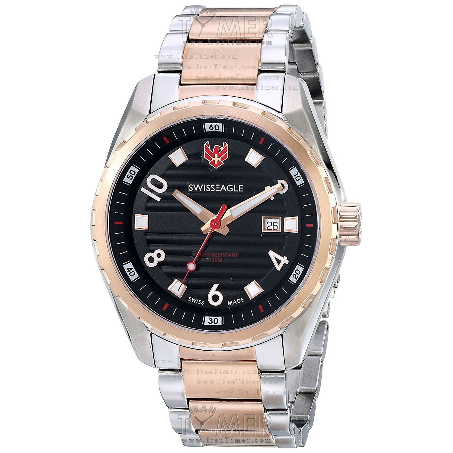 قیمت و خرید ساعت مچی مردانه سوئیس ایگل(SWISS EAGLE) مدل SE9063-44 کلاسیک | اورجینال و اصلی