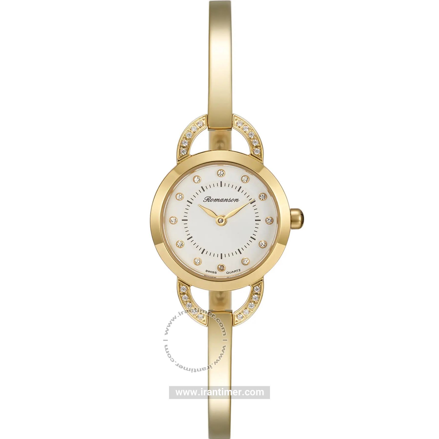 قیمت و خرید ساعت مچی زنانه رومانسون(ROMANSON) مدل RM7A06QLGGA1R1-W فشن | اورجینال و اصلی