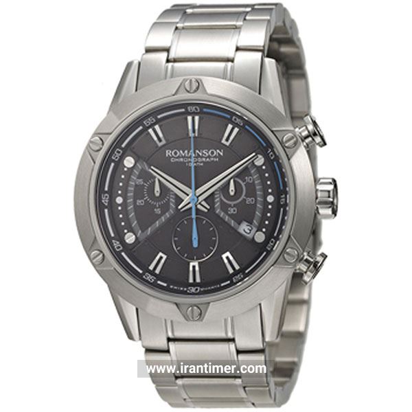 قیمت و خرید ساعت مچی مردانه رومانسون(ROMANSON) مدل AM3212HM1WAA2W-BK کلاسیک | اورجینال و اصلی