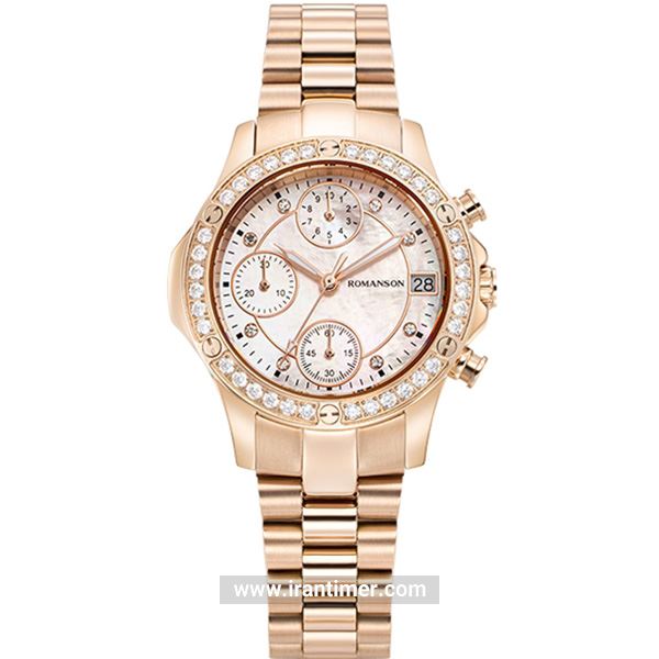 قیمت و خرید ساعت مچی زنانه رومانسون(ROMANSON) مدل RM7000QLRRMC6R-RG فشن | اورجینال و اصلی