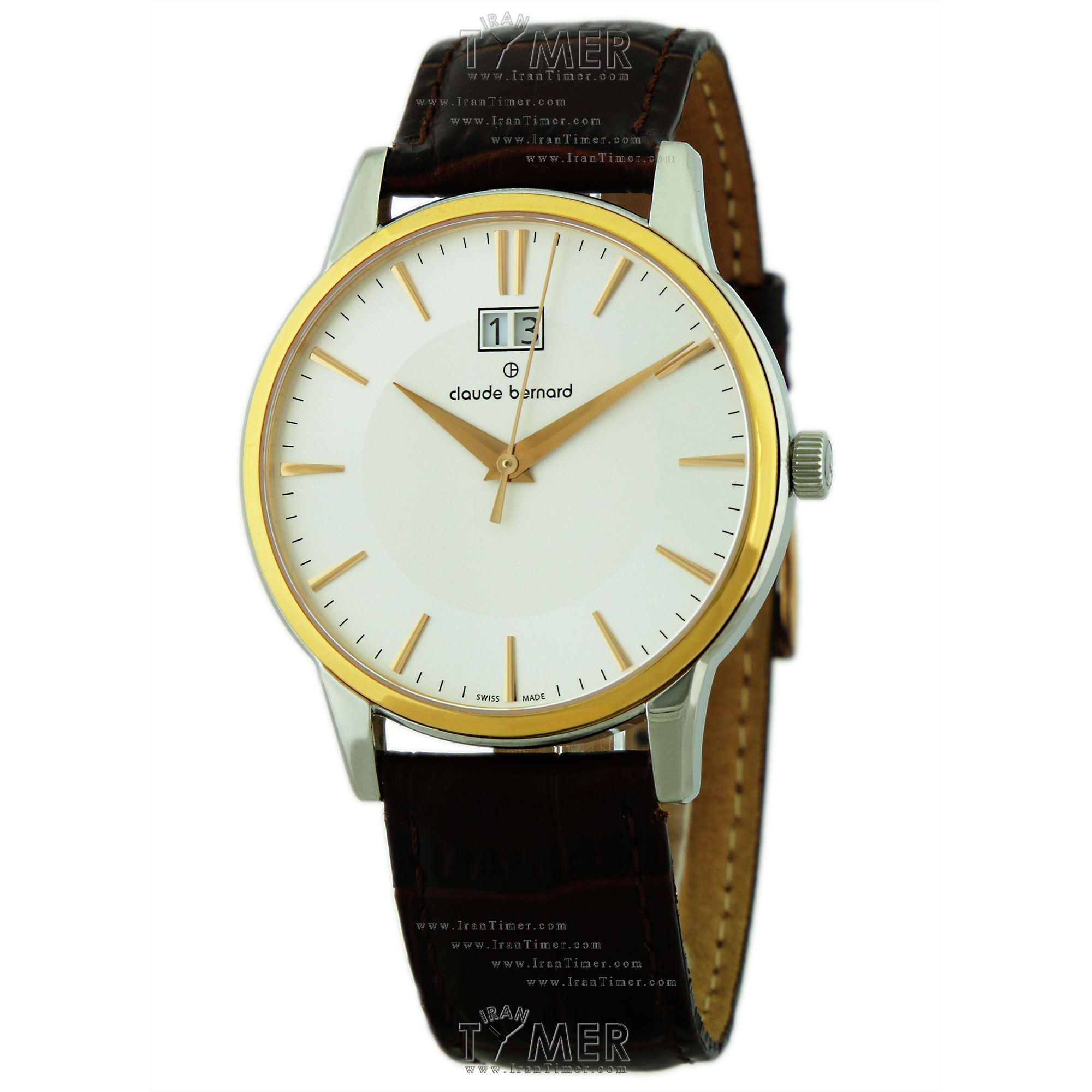 قیمت و خرید ساعت مچی مردانه کلودبرنارد(CLAUDE BERNARD) مدل 63003-T157BR کلاسیک | اورجینال و اصلی