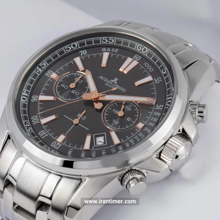 قیمت و خرید ساعت مچی مردانه ژاک لمن(JACQUES LEMANS) مدل 1-2117ZE کلاسیک | اورجینال و اصلی