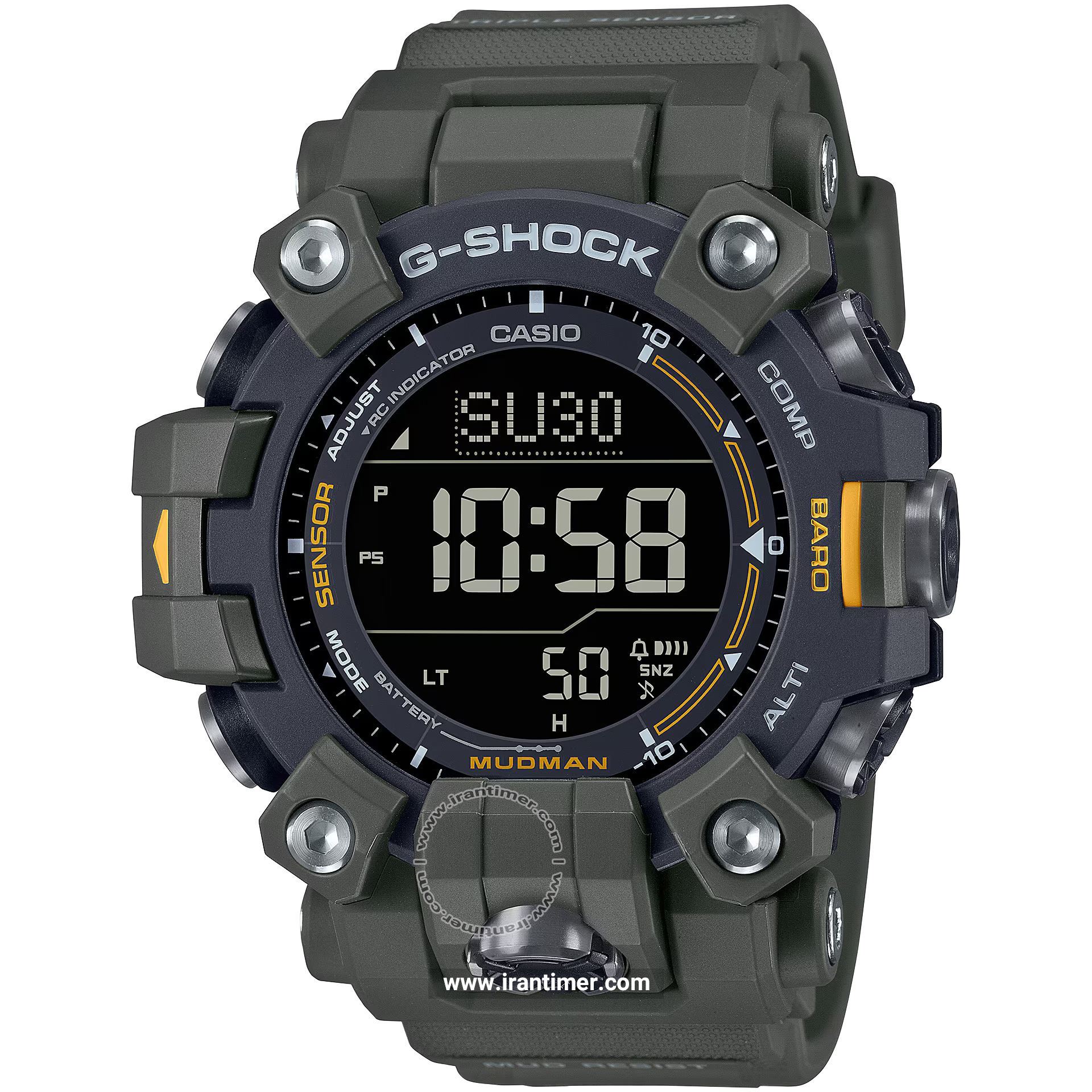 قیمت و خرید ساعت مچی مردانه کاسیو (CASIO) جی شاک مدل GW-9500-3DR اسپرت | اورجینال و اصلی