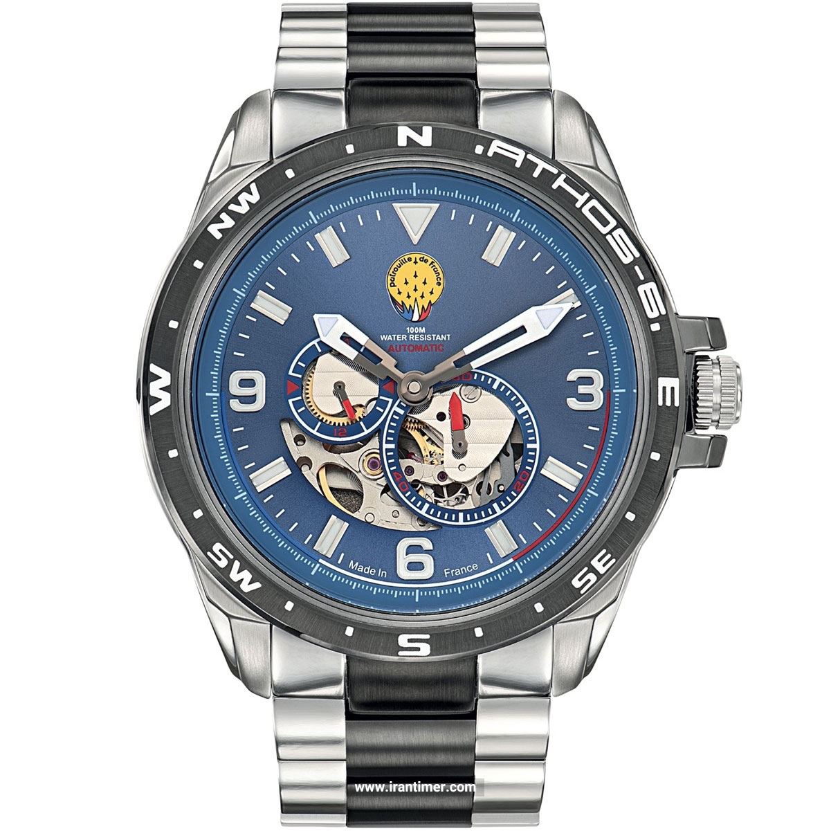 قیمت و خرید ساعت مچی مردانه پاتقیو دیفیقانس(PATROUILLE DE FRANCE) مدل PA.F668070 کلاسیک | اورجینال و اصلی