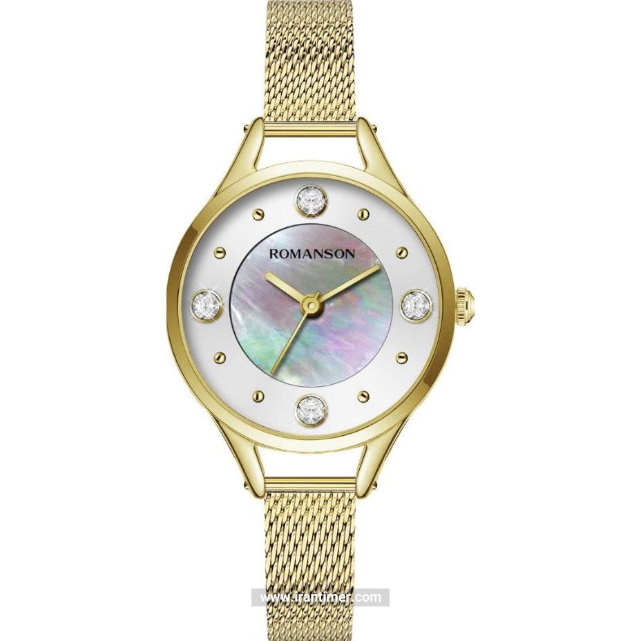 قیمت و خرید ساعت مچی زنانه رومانسون(ROMANSON) مدل RM0B04LLGGMS1G-G کلاسیک فشن | اورجینال و اصلی