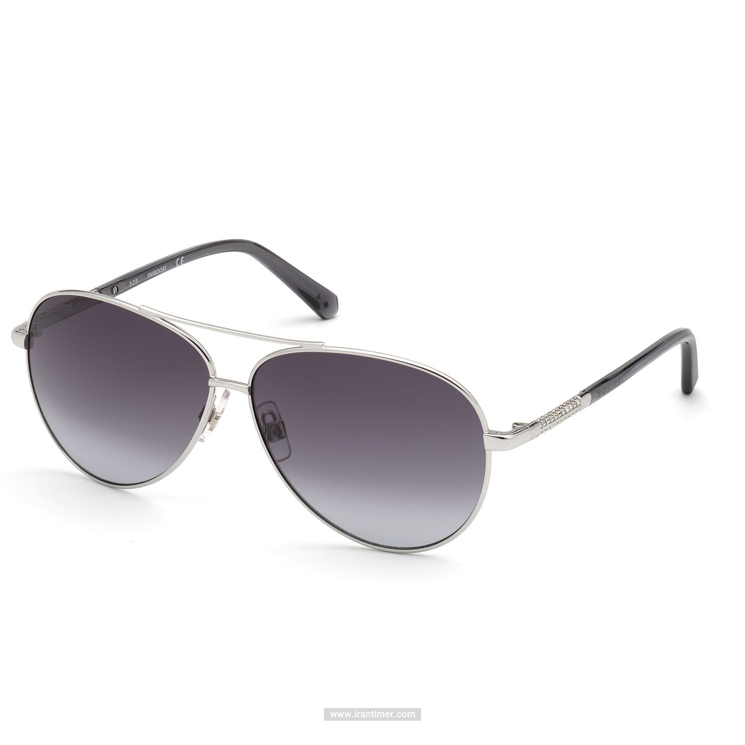 قیمت و خرید عینک آفتابی زنانه خلبانی (SWAROVSKI) مدل SK S 0292 16B 61 | اورجینال و اصلی