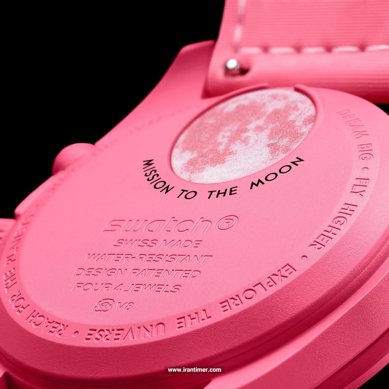 قیمت و خرید ساعت مچی زنانه سواچ(SWATCH) مدل MISSION TO THE PINK MOONPHASE SO33P700 اسپرت | اورجینال و اصلی