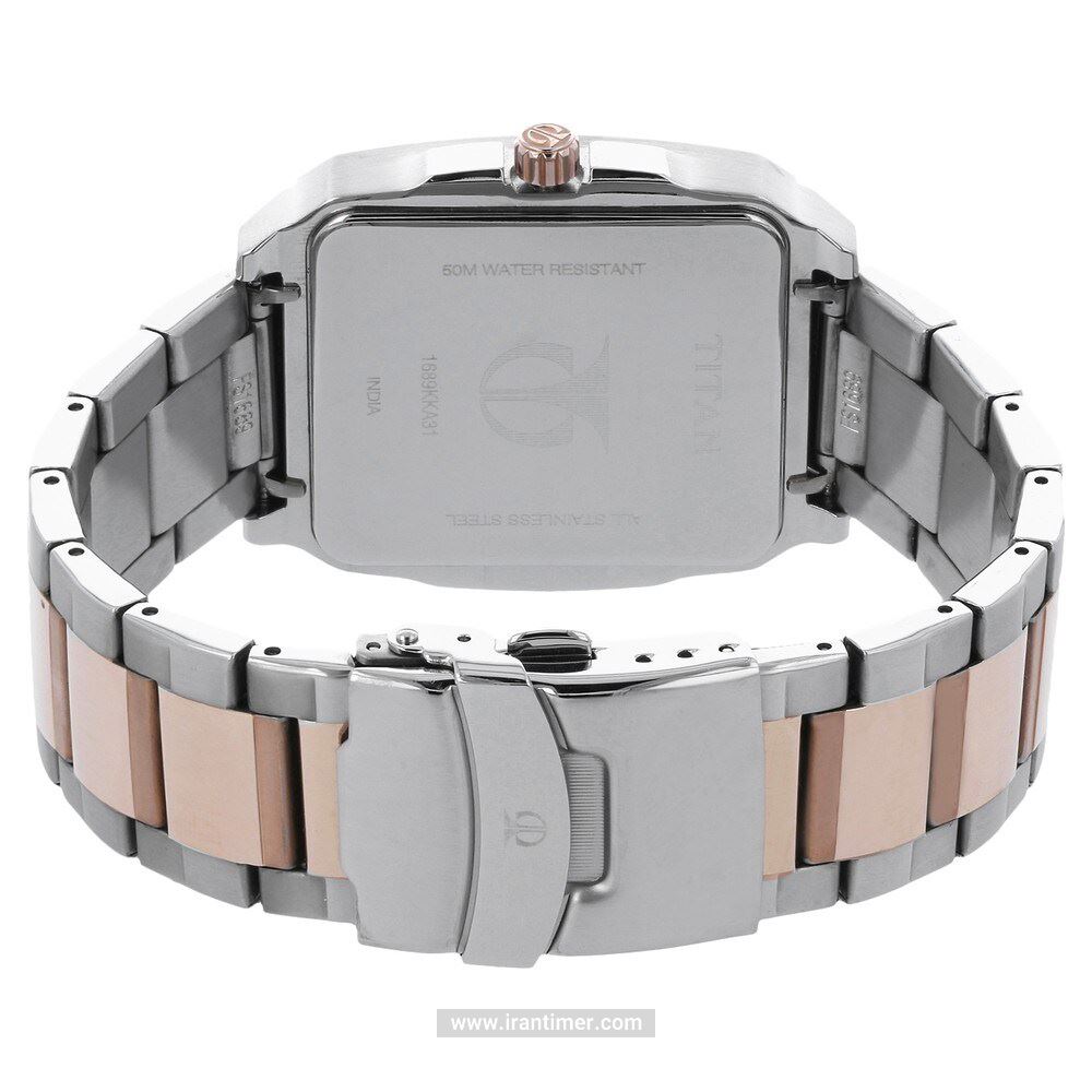 قیمت و خرید ساعت مچی مردانه تایتِن(TITAN) مدل T1689KM01 کلاسیک | اورجینال و اصلی