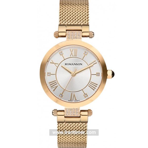 قیمت و خرید ساعت مچی زنانه رومانسون(ROMANSON) مدل RM7A16QLGGASR1-W کلاسیک | اورجینال و اصلی