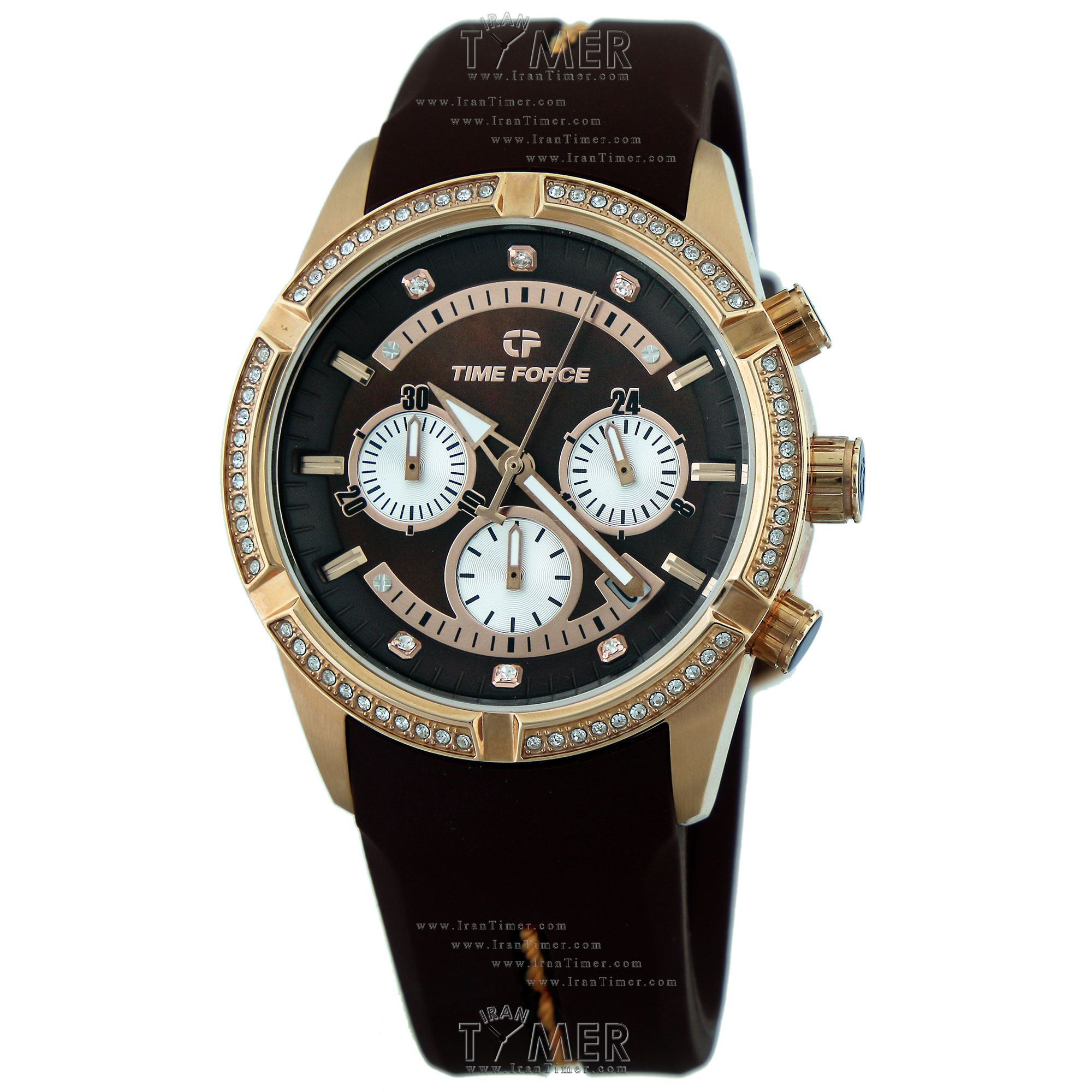 قیمت و خرید ساعت مچی زنانه تایم فورس(TIME FORCE) مدل TFA7002LRS06 فشن اسپرت | اورجینال و اصلی
