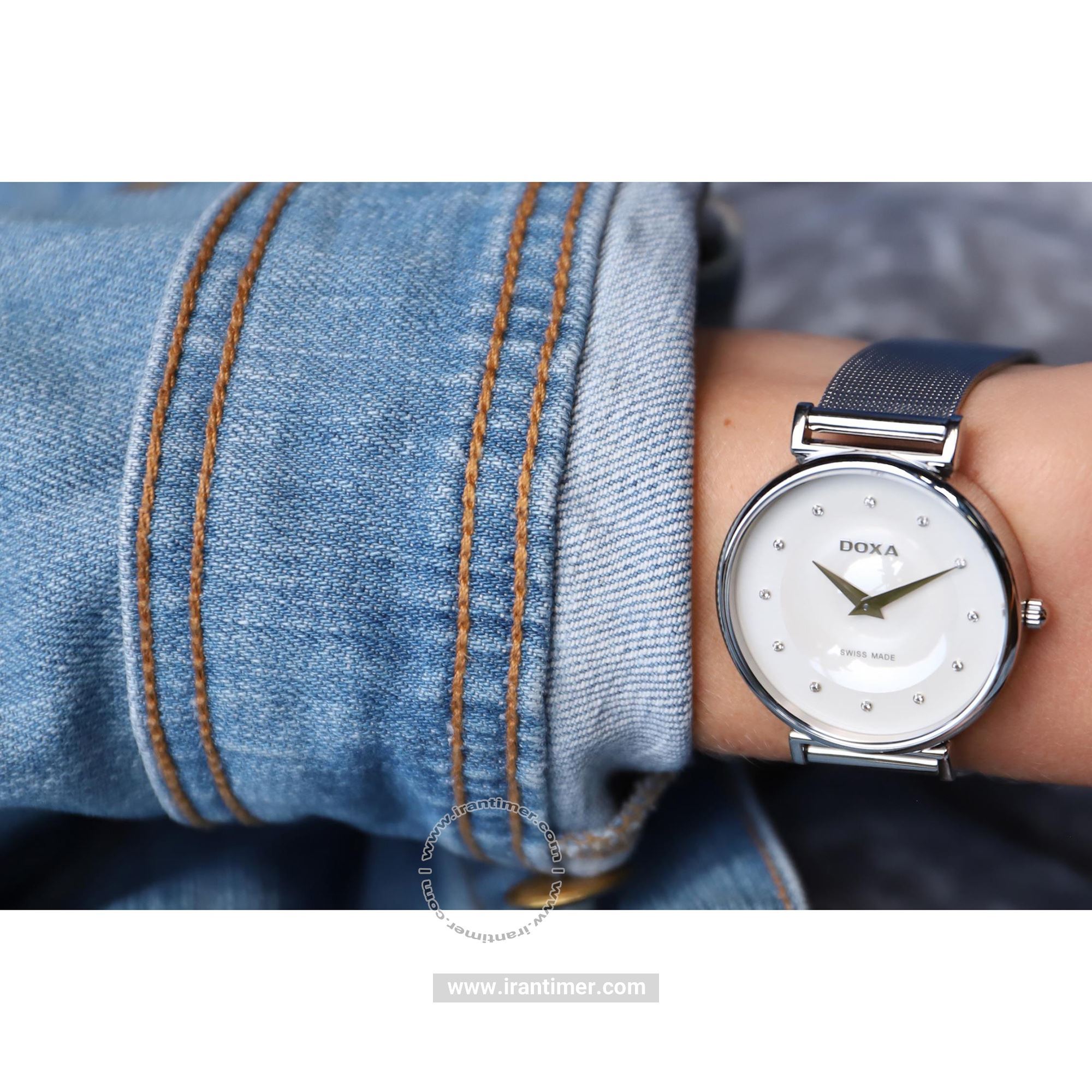 قیمت و خرید ساعت مچی زنانه دوکسا(DOXA) مدل 145.15.058.10 کلاسیک | اورجینال و اصلی