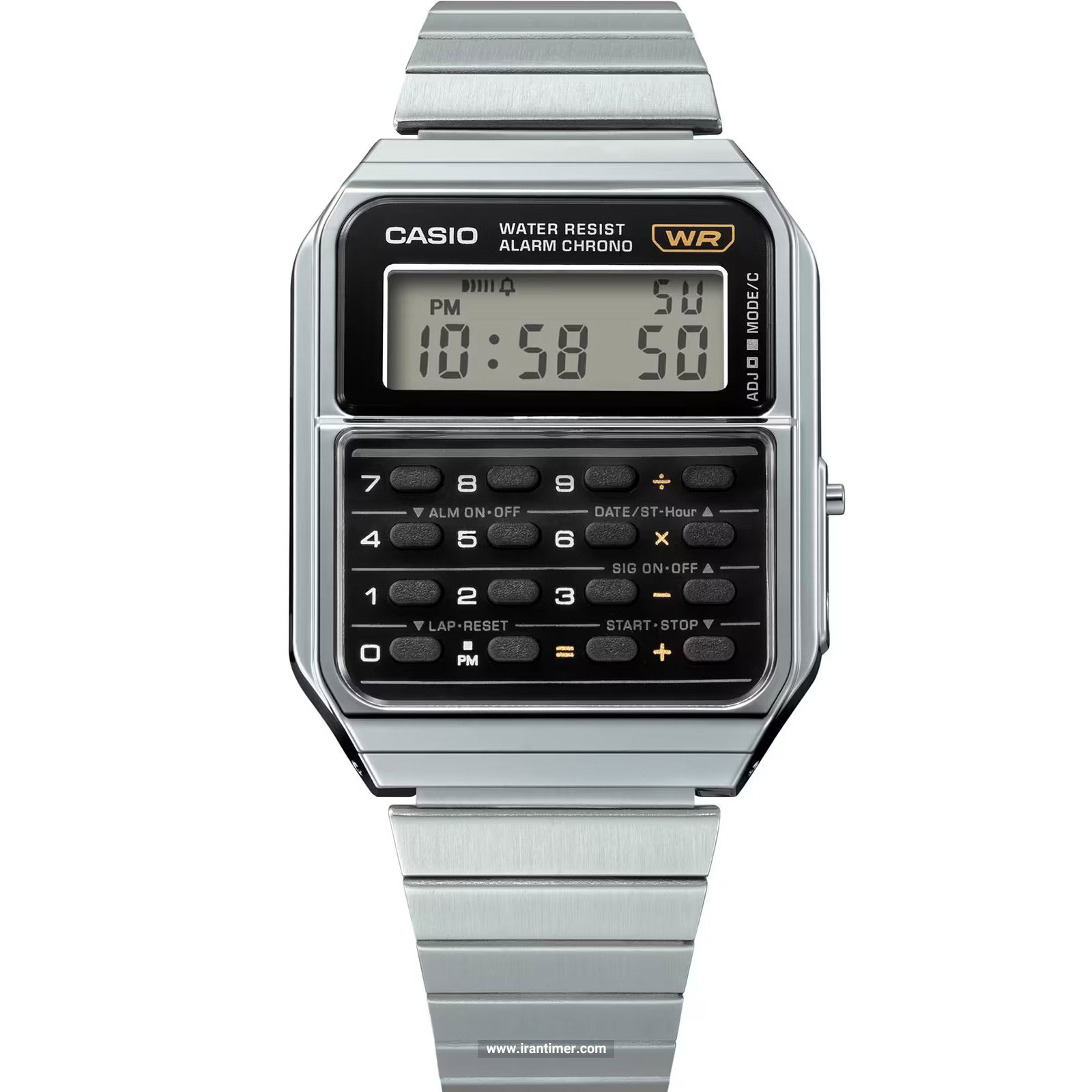 قیمت و خرید ساعت مچی مردانه زنانه کاسیو (CASIO) جنرال مدل CA-500WE-1ADF کلاسیک | اورجینال و اصلی