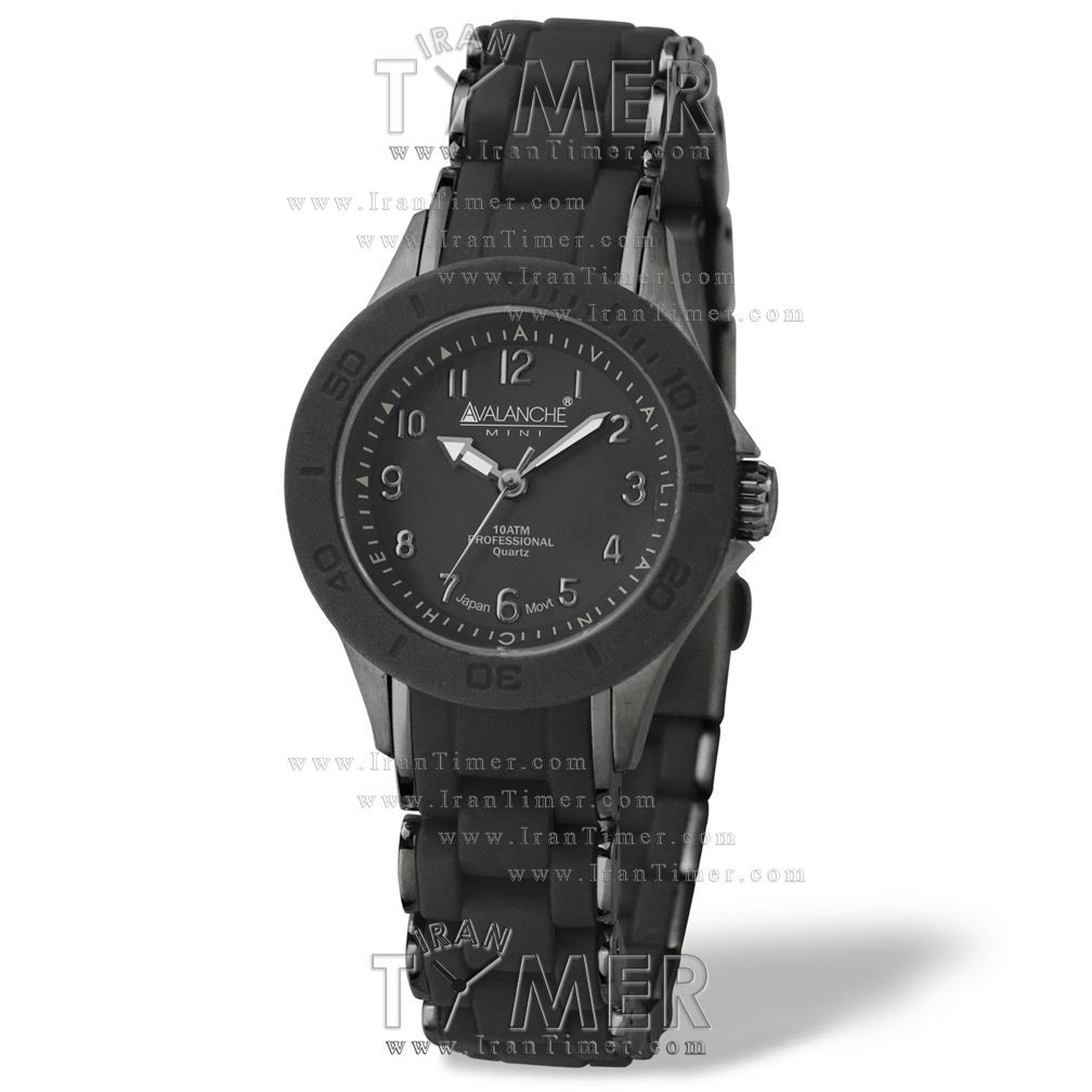 قیمت و خرید ساعت مچی زنانه اولانچ(AVALANCHE) مدل AV1025BKBK اسپرت | اورجینال و اصلی