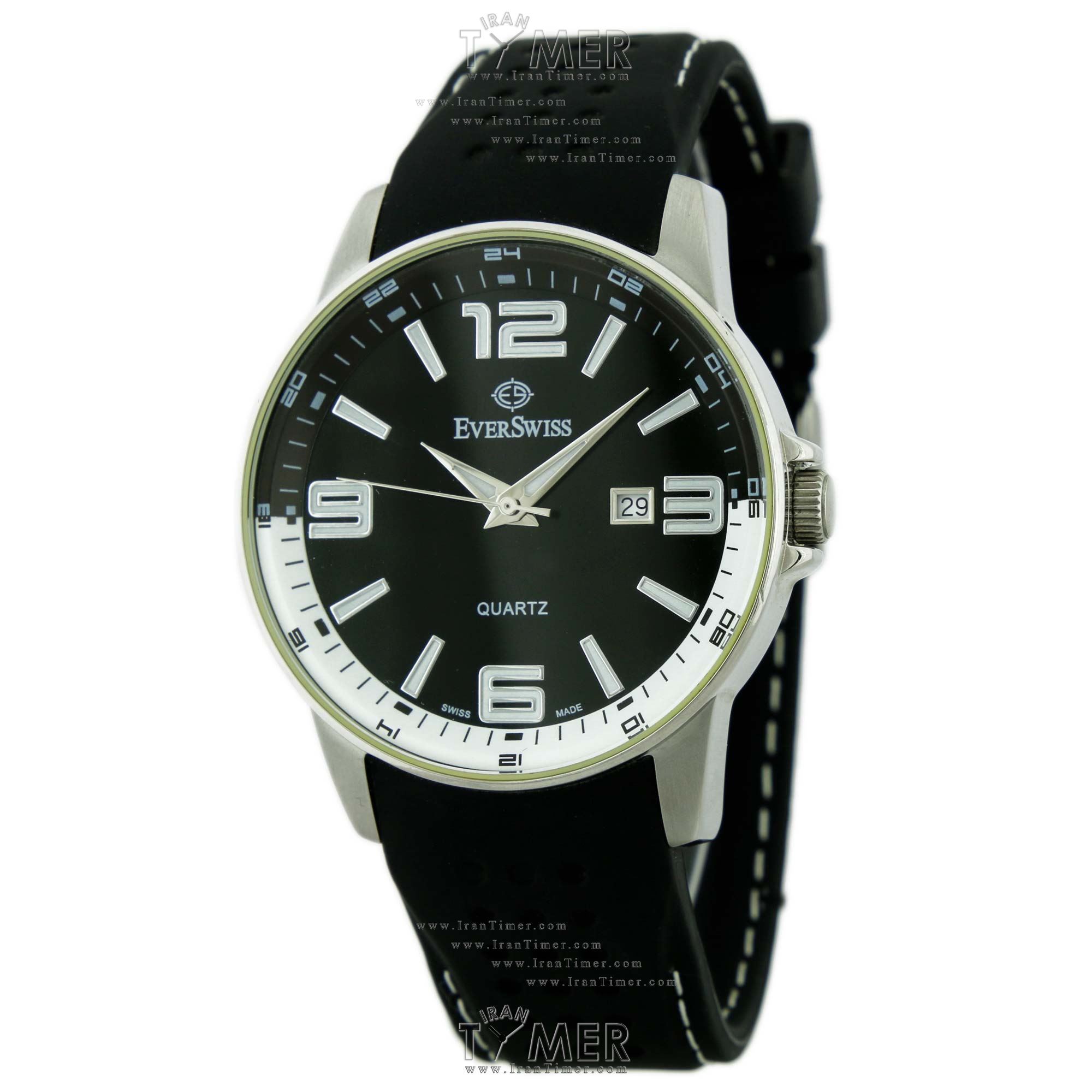 قیمت و خرید ساعت مچی مردانه اورسوئیس(EVER SWISS) مدل 19253-S154 | اورجینال و اصلی