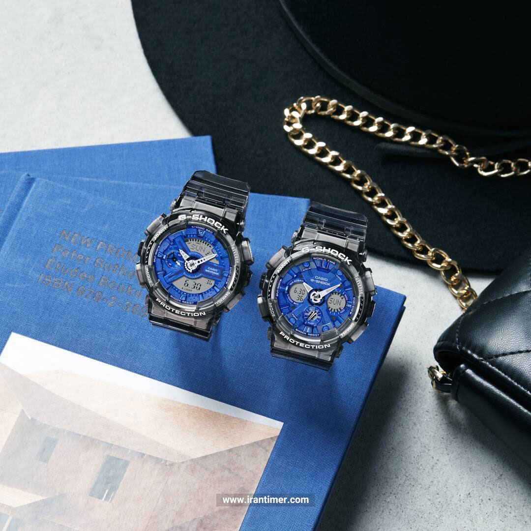 قیمت و خرید ساعت مچی زنانه کاسیو (CASIO) جی شاک مدل GMA-S110TB-8ADR اسپرت | اورجینال و اصلی