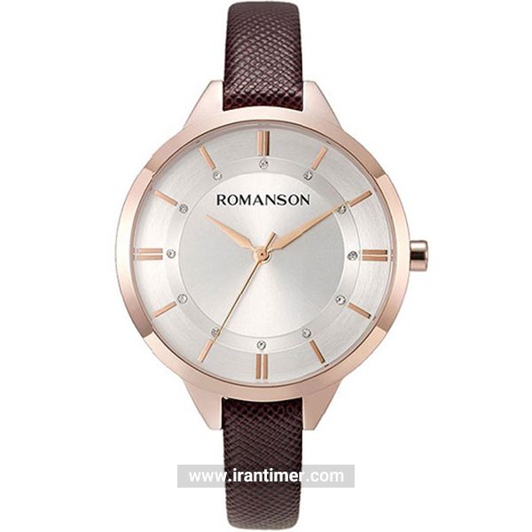 قیمت و خرید ساعت مچی زنانه رومانسون(ROMANSON) مدل RL8A28LLNRAS6R-W کلاسیک | اورجینال و اصلی