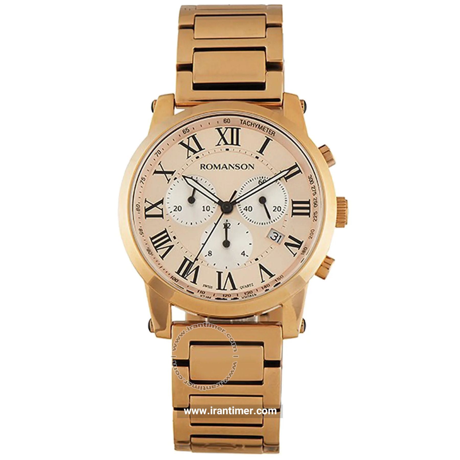 قیمت و خرید ساعت مچی مردانه رومانسون(ROMANSON) مدل TM0334HM1RBC5B کلاسیک | اورجینال و اصلی